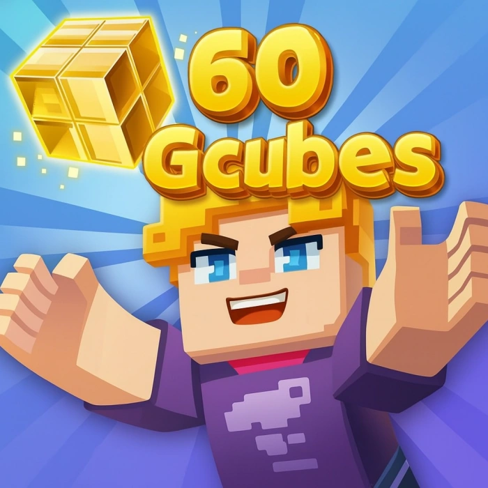 Blockman Go 60 Gcubes