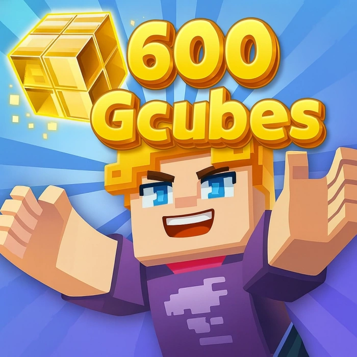 Blockman Go 600 Gcubes