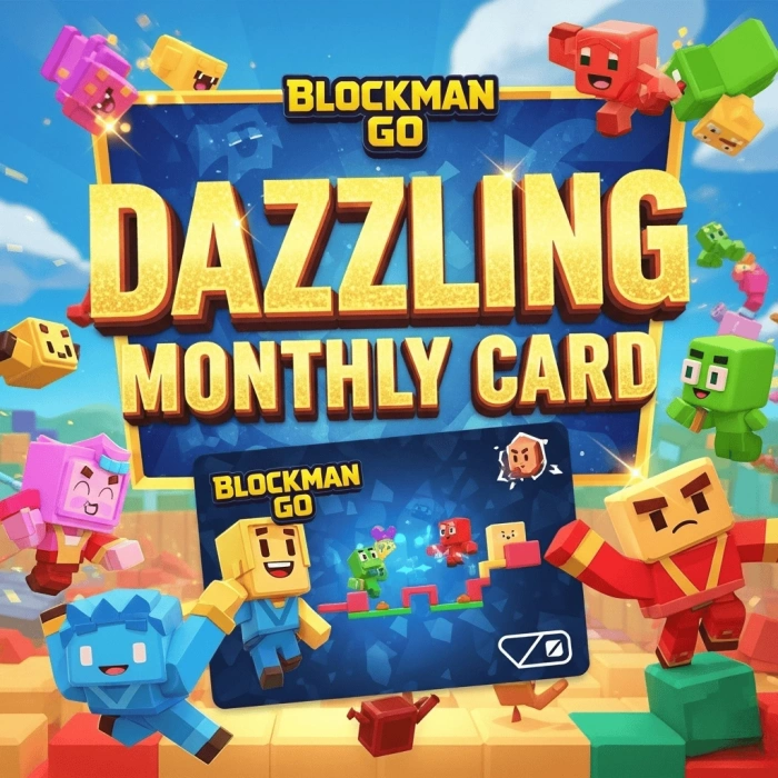 Blockman Go Dazziling Monthly Card