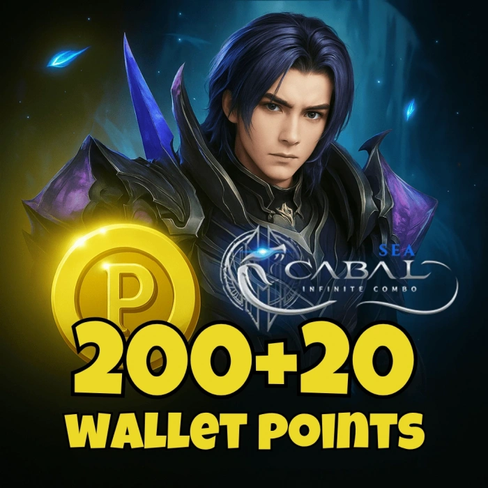 Cabal Infinite Combo 200 Wallet Points + 20 Bonus