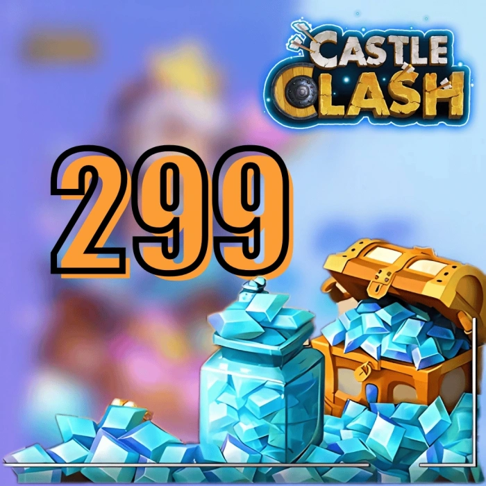Castle Clash - 299 Rhinestones