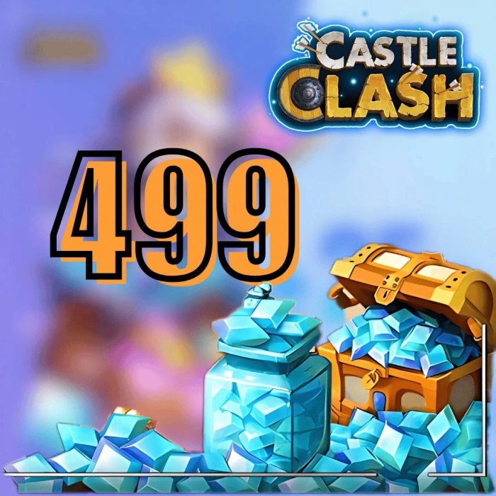 Castle Clash - 499 Rhinestones