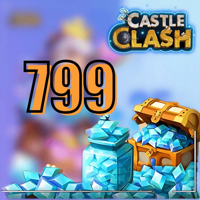 Castle Clash - 799 Rhinestones