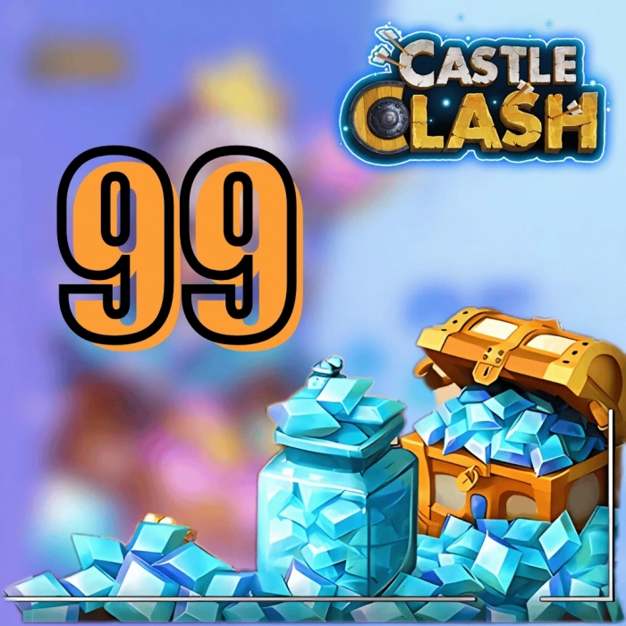 Castle Clash - 99 Rhinestones