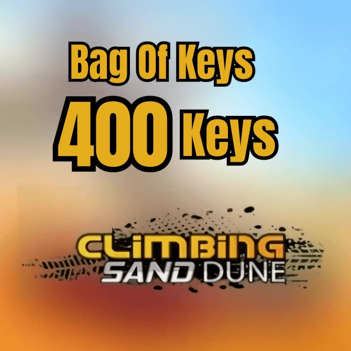 Climbing Sand Dune Bag Of Keys - 400 Keys