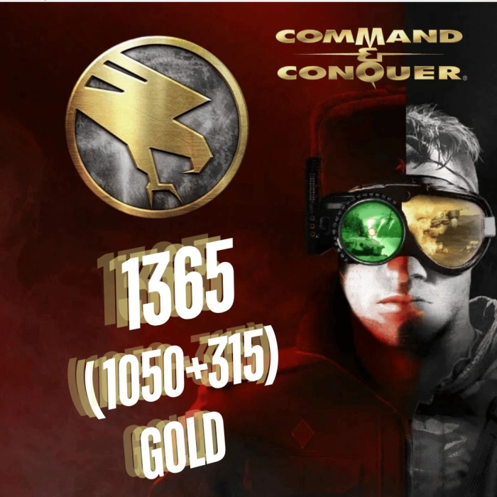 Command & Conquer 1365 (1050+315) Ouro