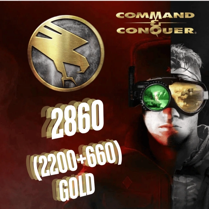 Command & Conquer 2860 (2200+660) Ouro