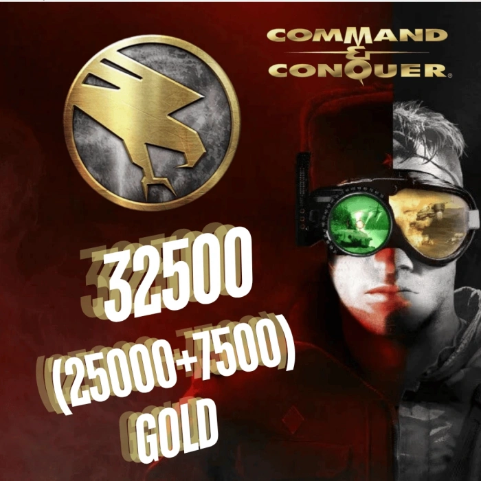 Command & Conquer 32500 (25000+7500) Gold