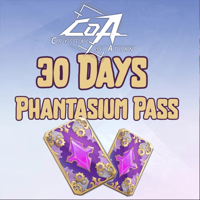 Crystal Of Atlan Phantasium Pass (30 dias)