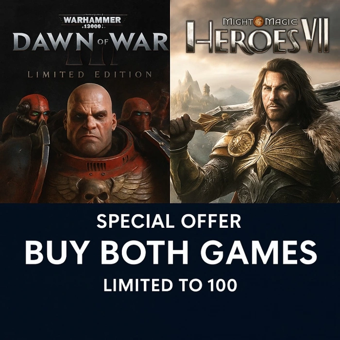 Dawn of War III + Might & Magic Heroes VII (Kampanyalı Paket)