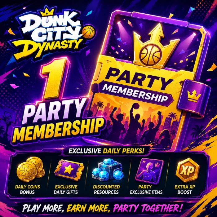Dunk City Dynasty 1 Party Membership