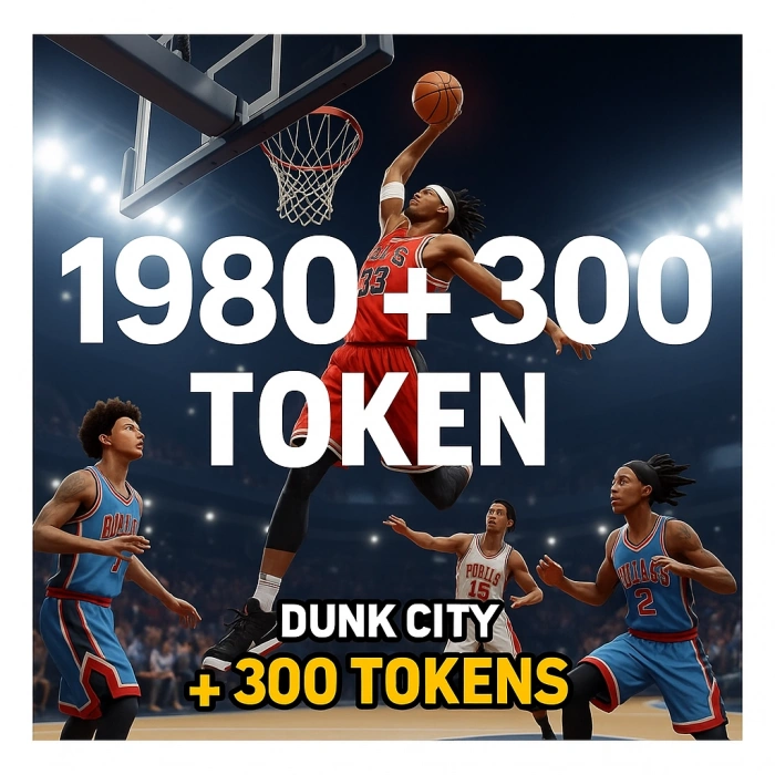 Dunk City Dynasty 1980 + 300 Tokens