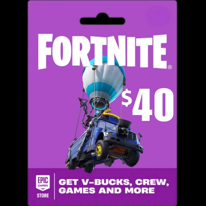 Fortnite Card 40$-US Account V-bucks