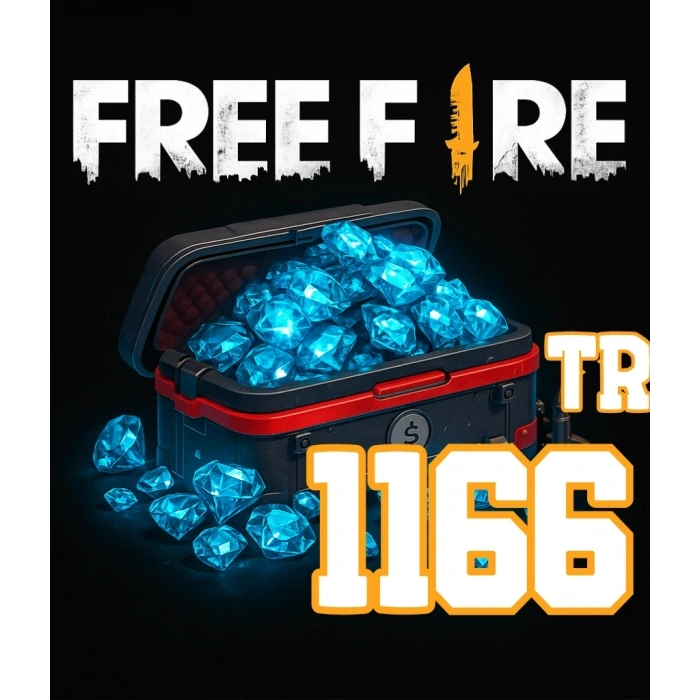 Compre Free Fire 1166 Diamantes (1060 + 106 bônus)