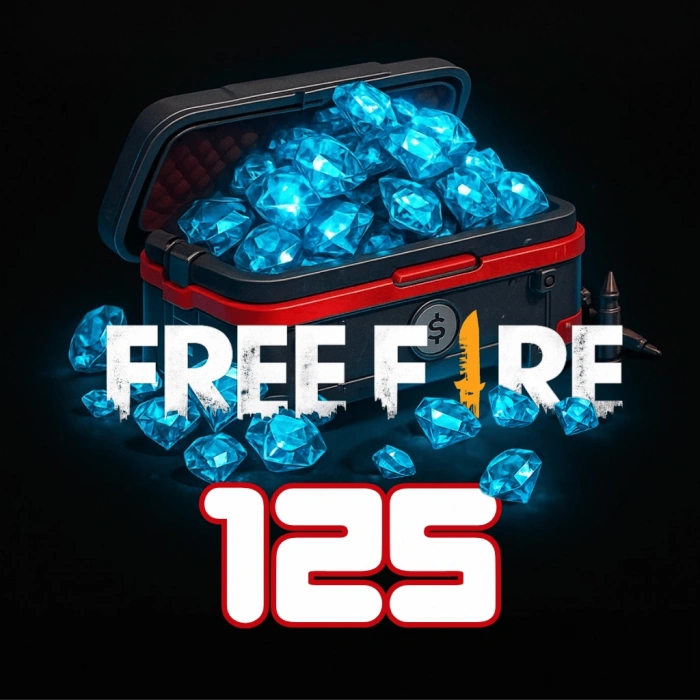 Free Fire 125 Diamantes