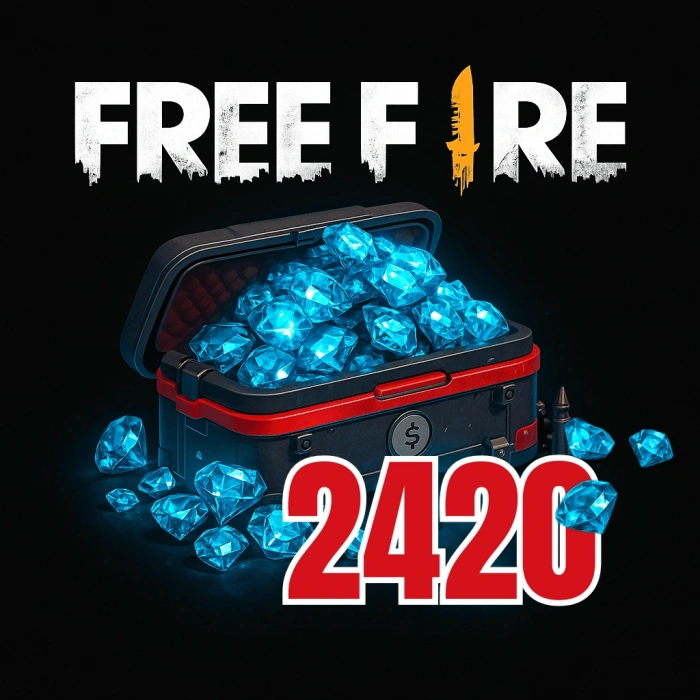 Free Fire 2200 + 220 Diamond Global