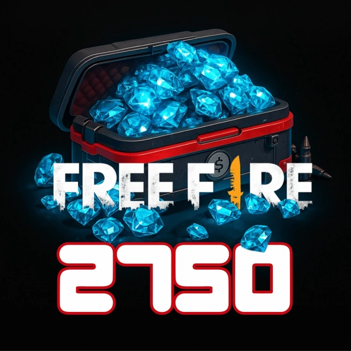 Free Fire 2750 Diamantes