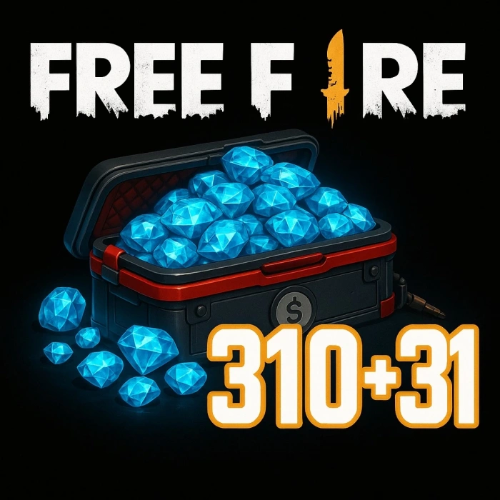 Free Fire 310+31 Παγιδευμένα Διαμάντια Παγκόσμια