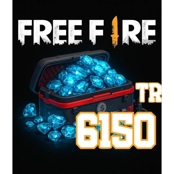 Compre Free Fire 6150 Diamantes( 5600 + 550 Bônus )