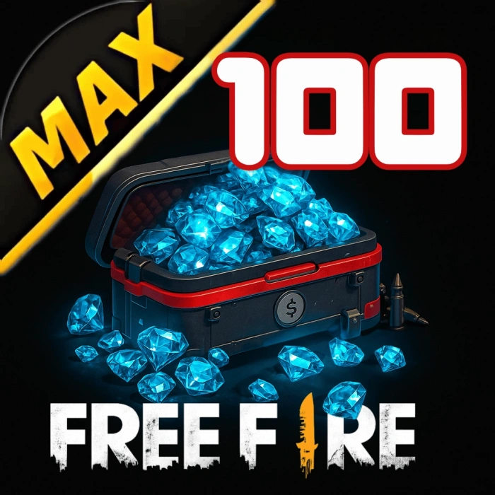 Free Fire MAX 100 Diamantes