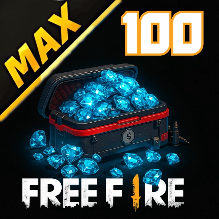 Free Fire MAX 100 Diamantes
