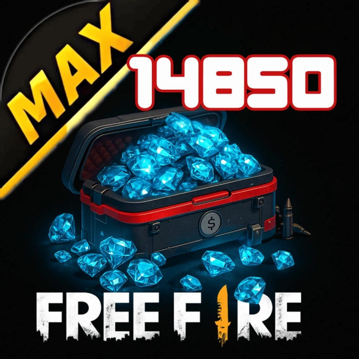 Free Fire MAX 14850 Diamantes