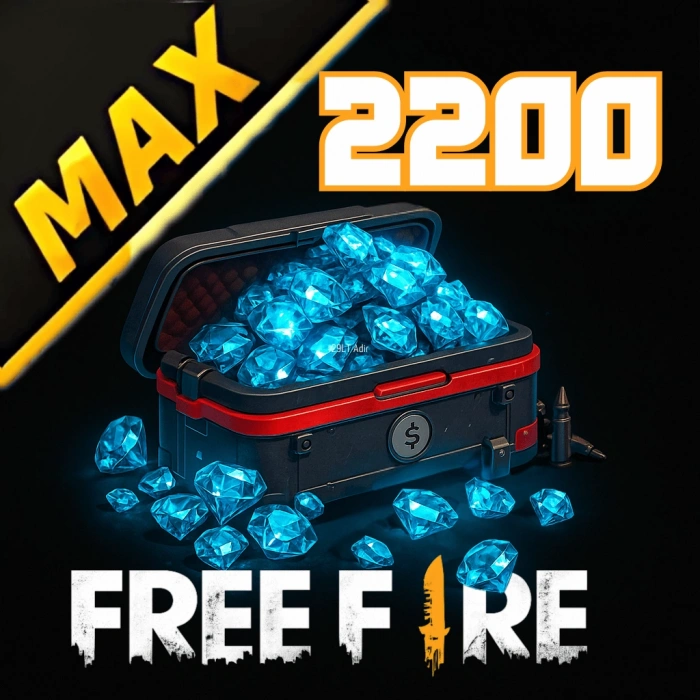 Free Fire MAX 2200 Diamantes