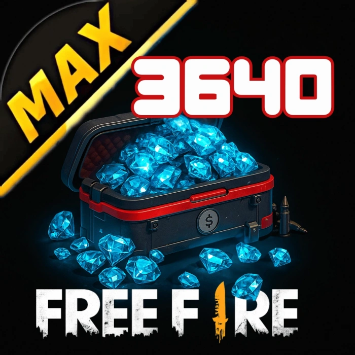 Free Fire MAX 3640 Diamantes