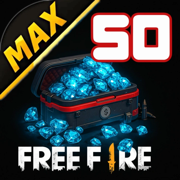 Free Fire MAX 50 Diamantes
