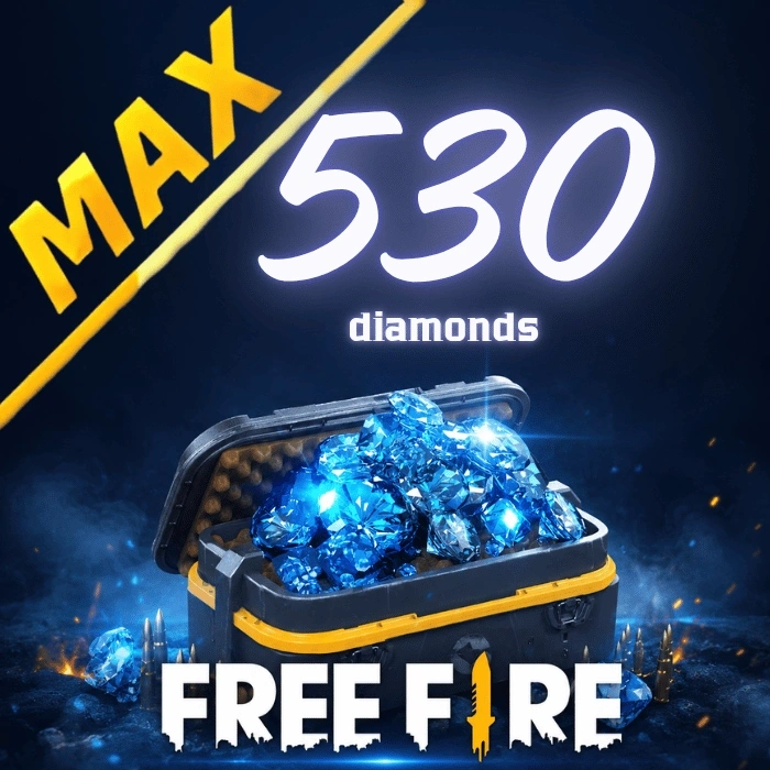 Free Fire MAX 530 диаманта