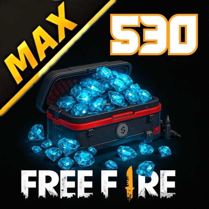 Free Fire MAX 530 Diamantes