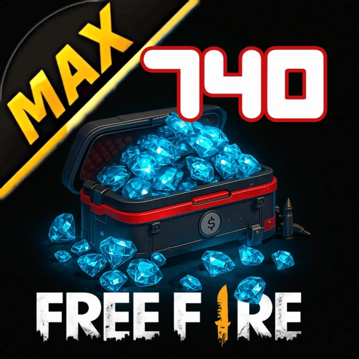 Free Fire MAX 740 Diamantes