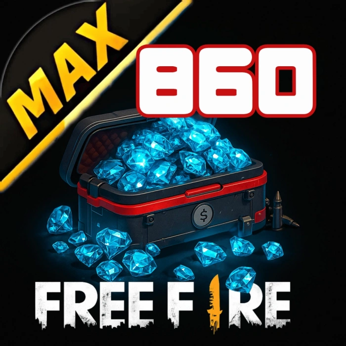 Free Fire MAX 860 Diamantes