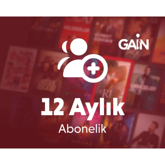 GAİN اشتراك شهري لمدة سنة