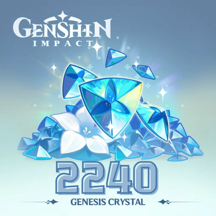 Genshin Impact 2240 Genesis Crystal
