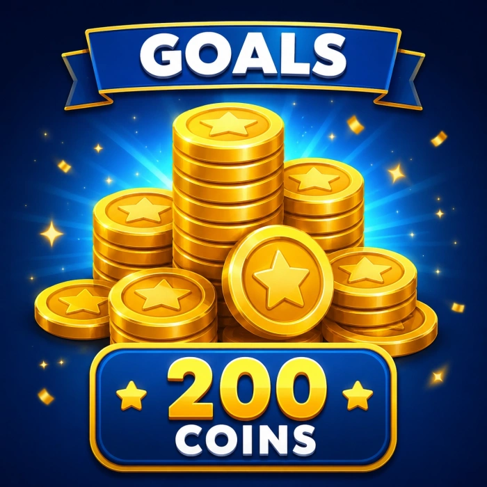Goals 200 Coins