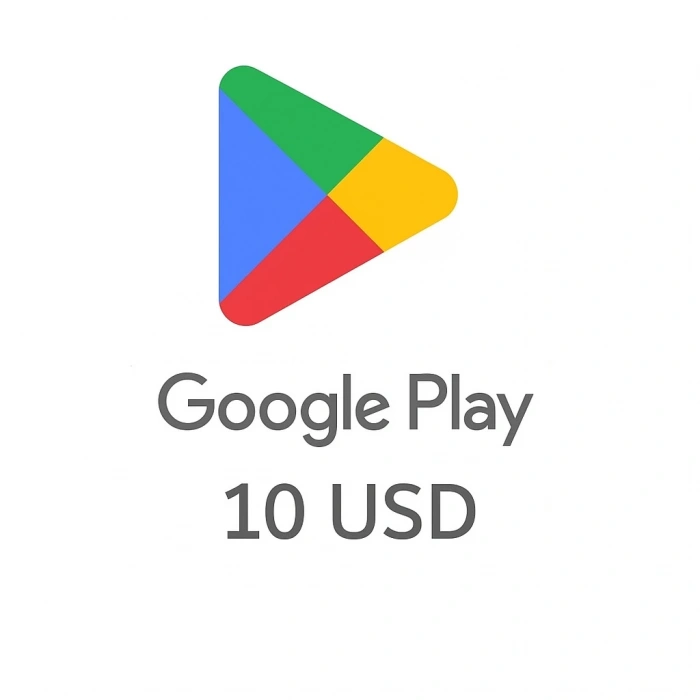 Google Play 10 USD Cartão de Presente