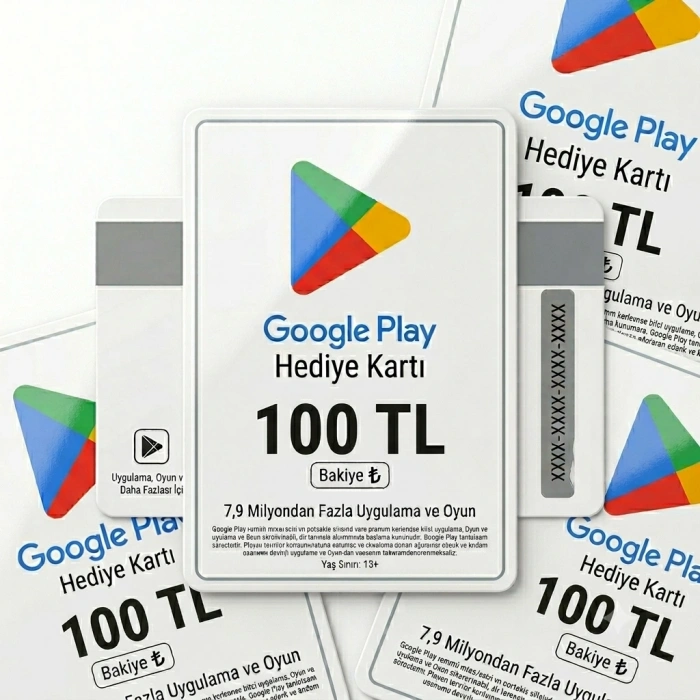 Google 100 TL Play Gift Card