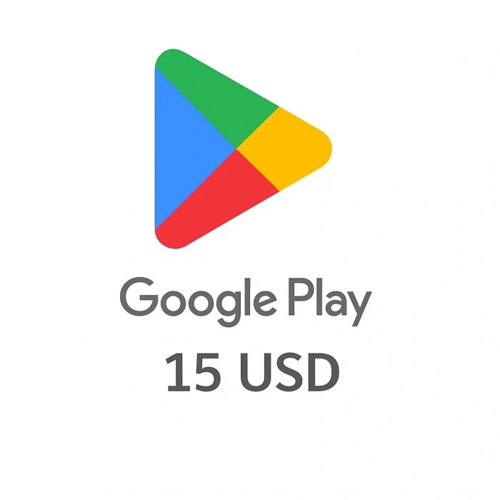 Google 15 USD Play Gift Card