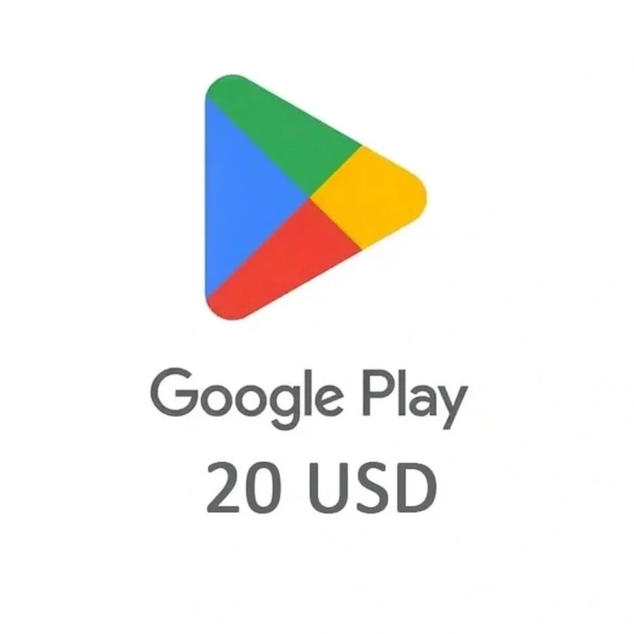 Google 20 USD Play Gift Card