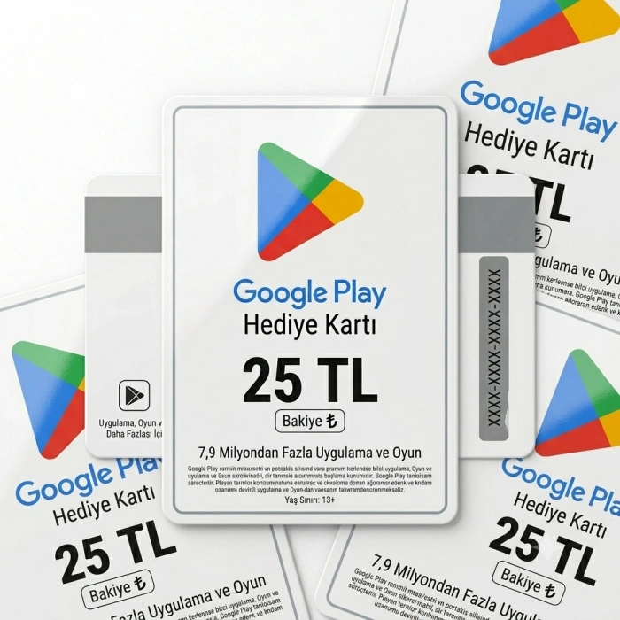 Google 25 TL Play Gift Card