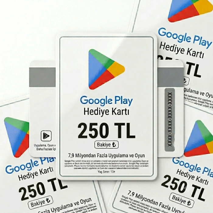 Google 250 TL Play Gift Card