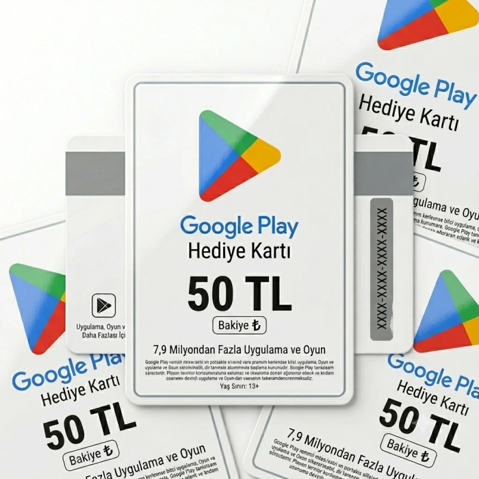 Google 50 TL Play Gift Card