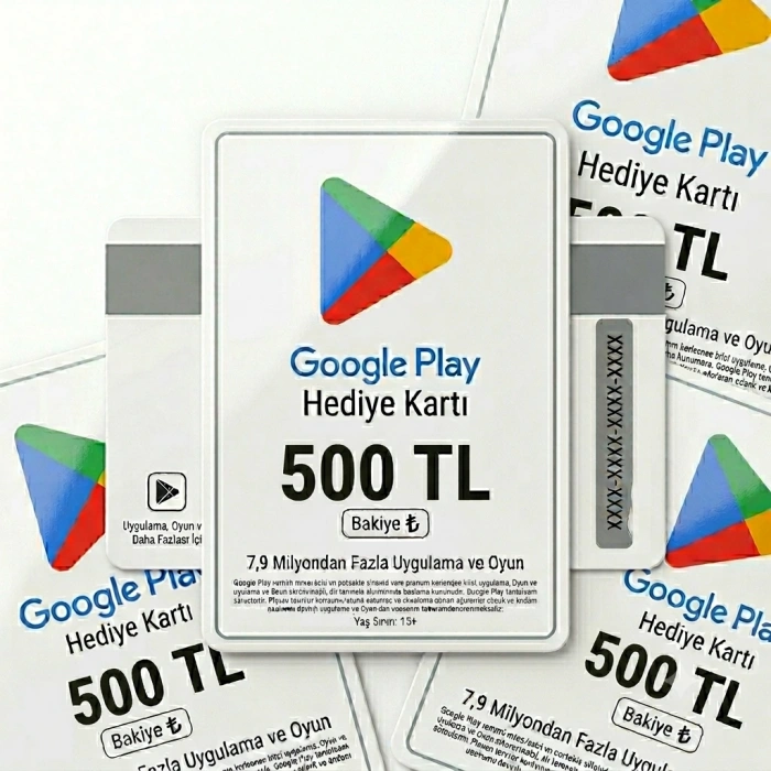 Google 500 TL Play Gift Card