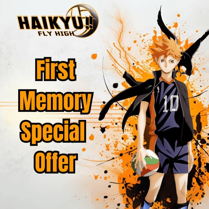 HAIKYU!! FLY HIGH Primer Recuerdo Oferta Especial