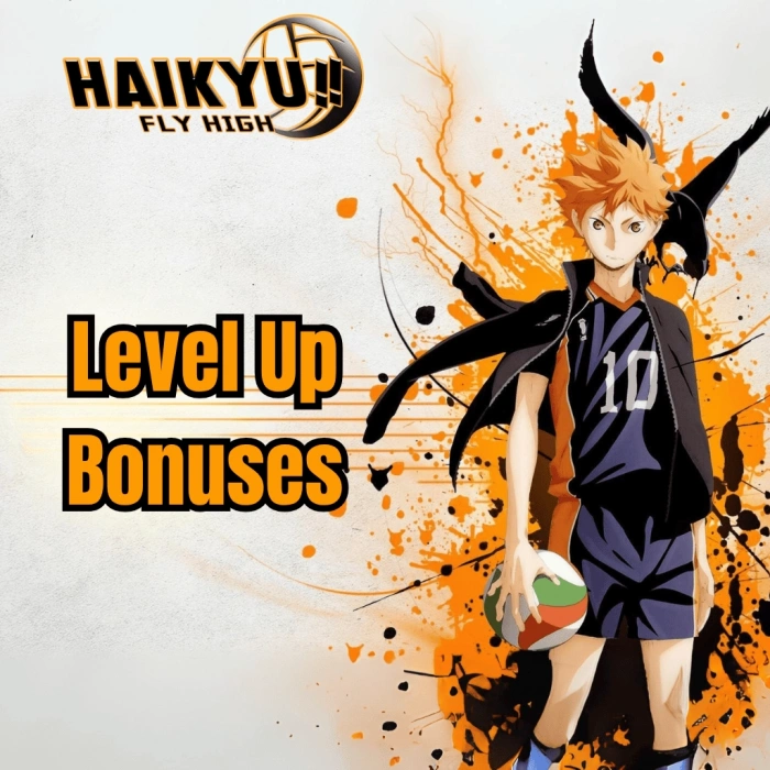 HAIKYU!! FLY HIGH Níveis de Voo Bônus de Melhoria