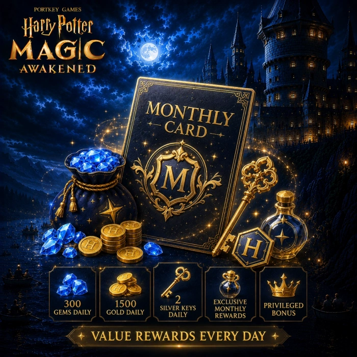 Harry Potter: Magic Awakened Montlhy Card