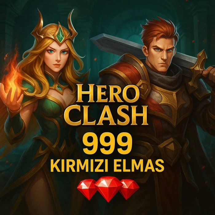 HERO CLASH 999 Diamantes Vermelhos
