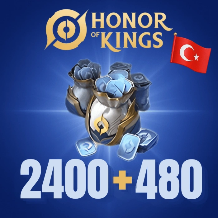 Honor of Kings 2.400 + 480 Jeton TR