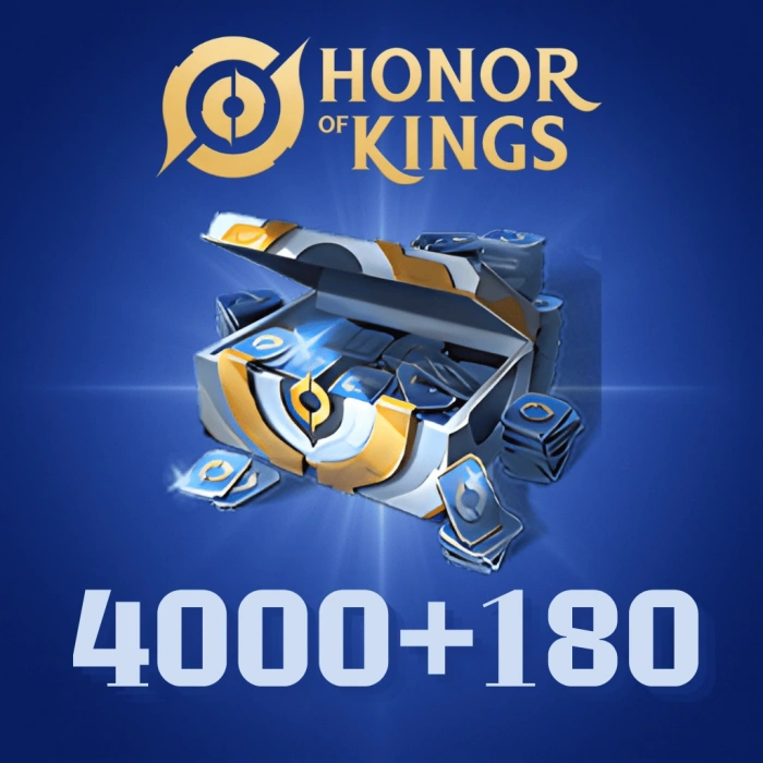 Honor of Kings 4180 (4000+180) Tokens Global